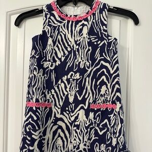 Lilly Pulitzer Kids Zebra shift size 5
